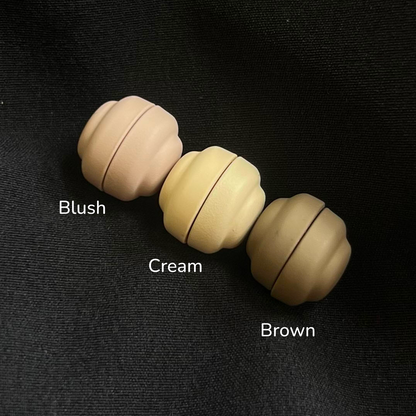 Pin Magnet Hijab Doff Hijaberies - Hump Brown