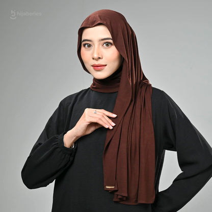 Hijaberies Kesa Pashmina Kaos (Pashmina bahan Rayon Spandex dan Tencel Modal)