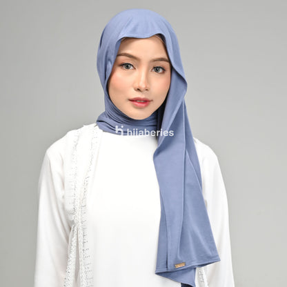 Hijaberies Kesa Pashmina Kaos (Pashmina bahan Rayon Spandex dan Tencel Modal)