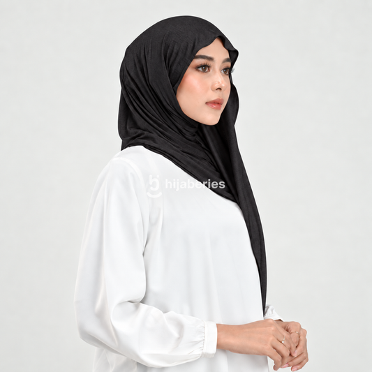 Pashmina Viscose Bamboo – Black