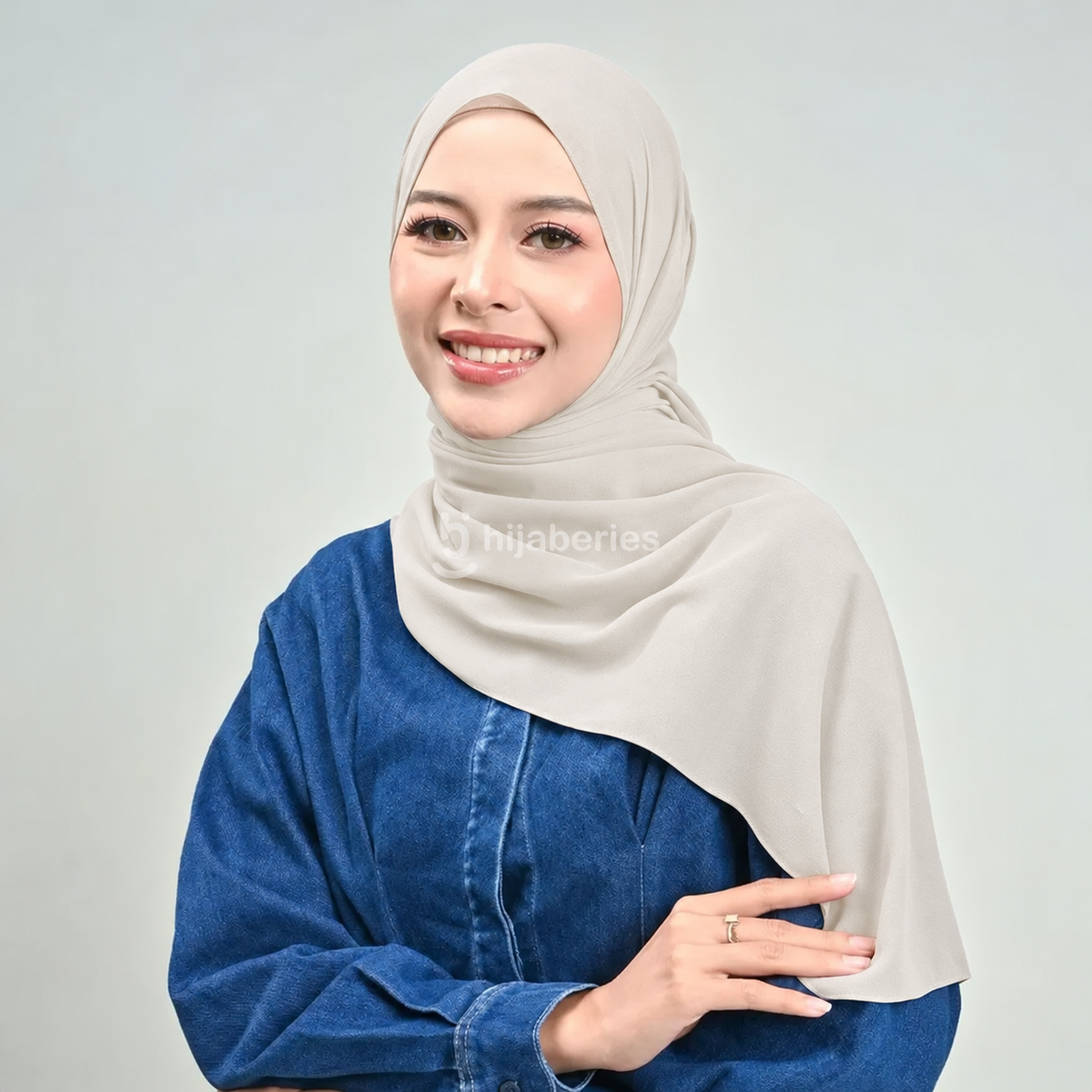 Daily Pashmina Ceruty Babydoll Hijaberies – Pashmina Ceruty Premium Polos 175x75 cm, Lembut, Tebal tapi Ringan, 29 Warna