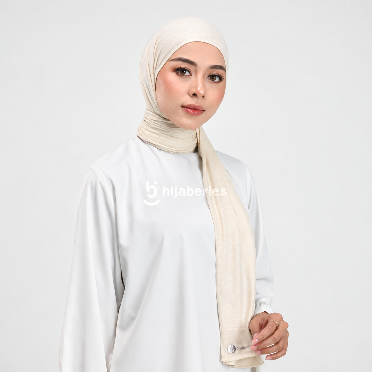 Pashmina Viscose Bamboo – Ivory