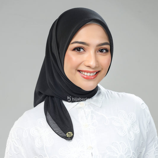 Paris Basic Japan Neci 4 Sisi Hijaberies - V1 Black