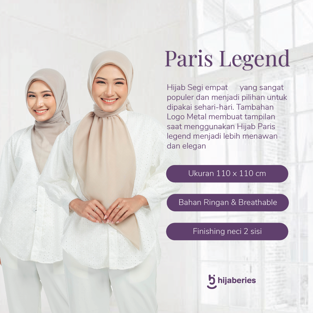 Paris Legend Hijaberies - Latte