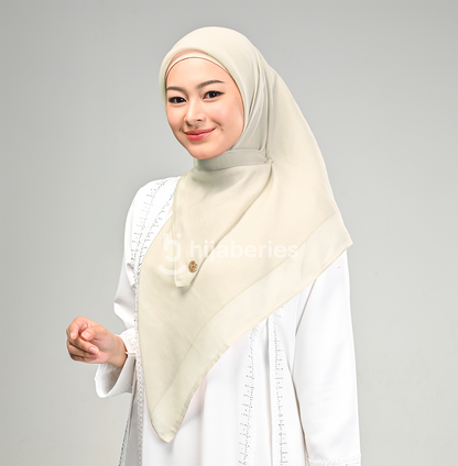 Hijaberies - Paris Legend (Hijab Segi Empat 110x110 cm)