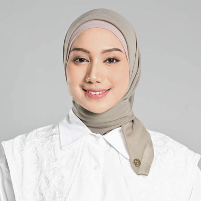 Hijaberies - Paris Legend (Hijab Segi Empat 110x110 cm)
