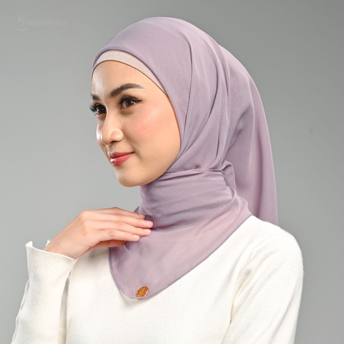 Paris Basic Japan Neci 4 Sisi Hijaberies - V2 Purple