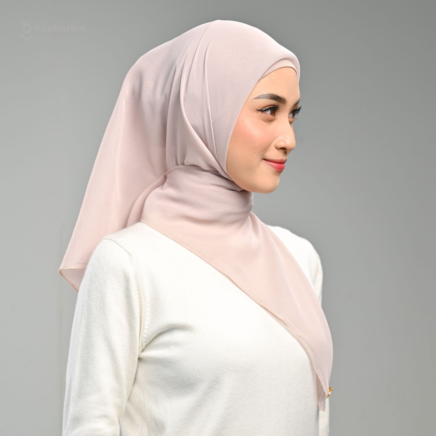 Paris Basic Japan Neci 4 Sisi Hijaberies - V2 Rose Quartz