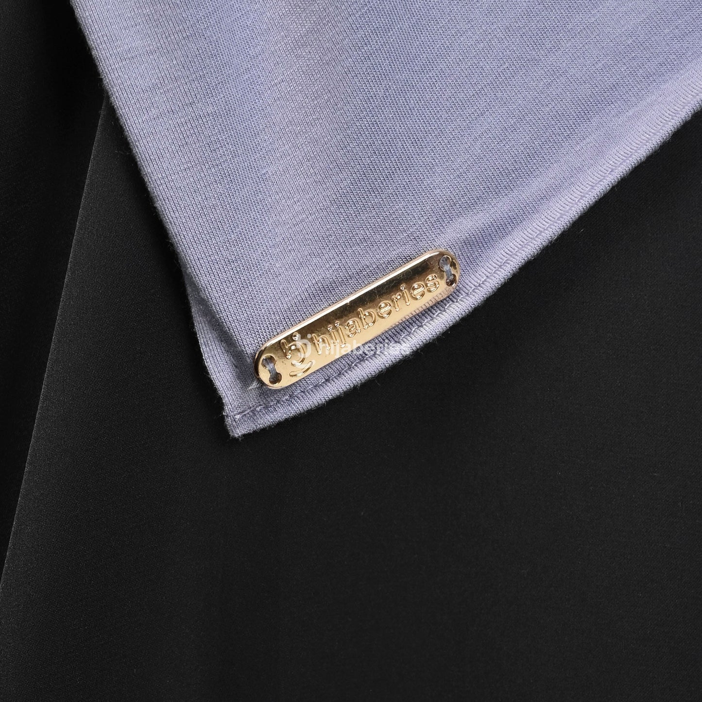 Kesa Tencel Pashmina Kaos Hijaberies - Silver