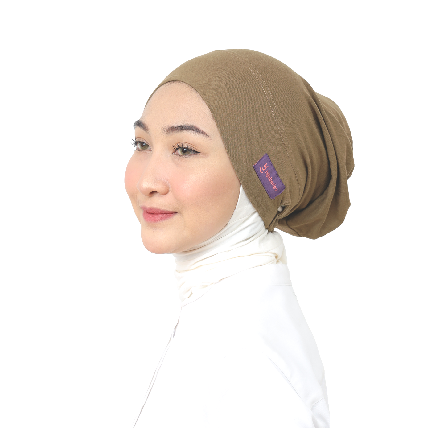 Hijaberies - Inner Hijab Arab (Ciput Arab Model Karet atau Tali Bahan Cotton)