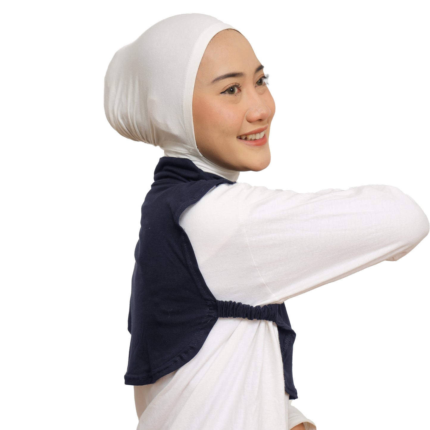 Inner Manset Leher Hijaberies - Navy