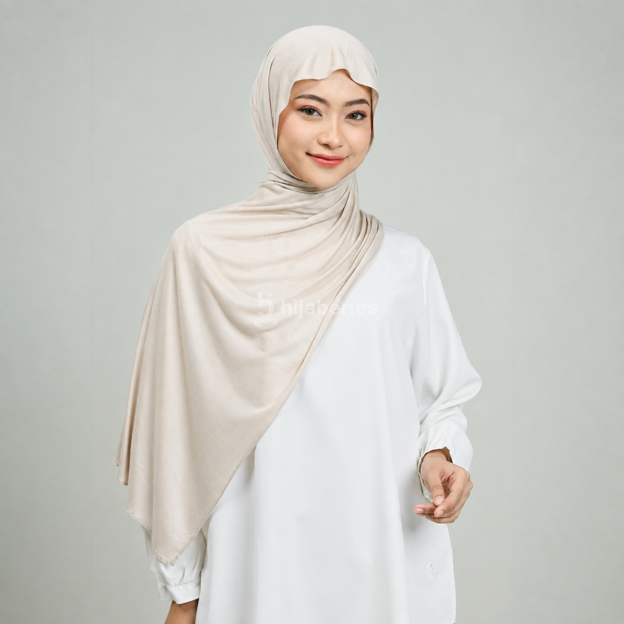 Hijaberies - Viscose Rayon Pashmina (Hijab Pashmina bahan Viscose Rayon)