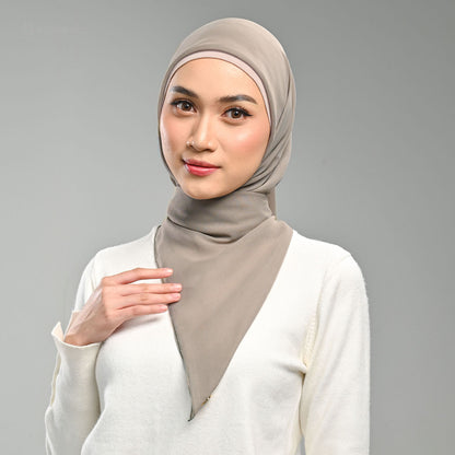 Paris Basic Japan Neci 4 Sisi Hijaberies - V2 Warm Oyster