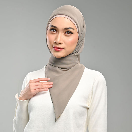 Paris Basic Japan Neci 4 Sisi Hijaberies - V2 Warm Oyster