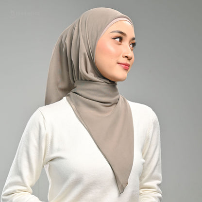 Paris Basic Japan Neci 4 Sisi Hijaberies - V2 Warm Oyster