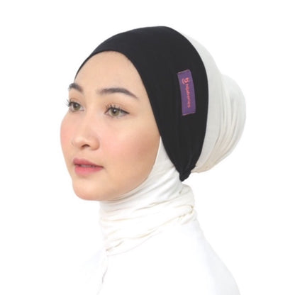 Hijaberies -  Inner Hijab Bandana (Ciput Model Head Band Ringan dan Anti Pusing)