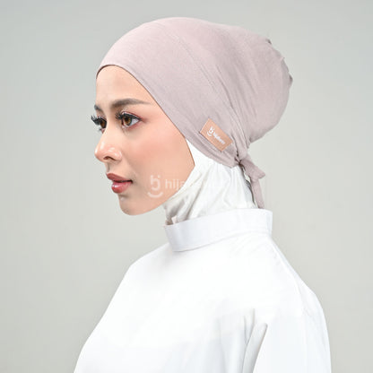 Hijaberies - Inner Hijab Arab (Ciput Arab Model Karet atau Tali Bahan Cotton)