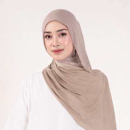 Hijaberies - Pashmina Festive Collection (Hijab Pashmina Premium Elegan dan Flowy untuk Kondangan, Lebaran & Acara Spesial)