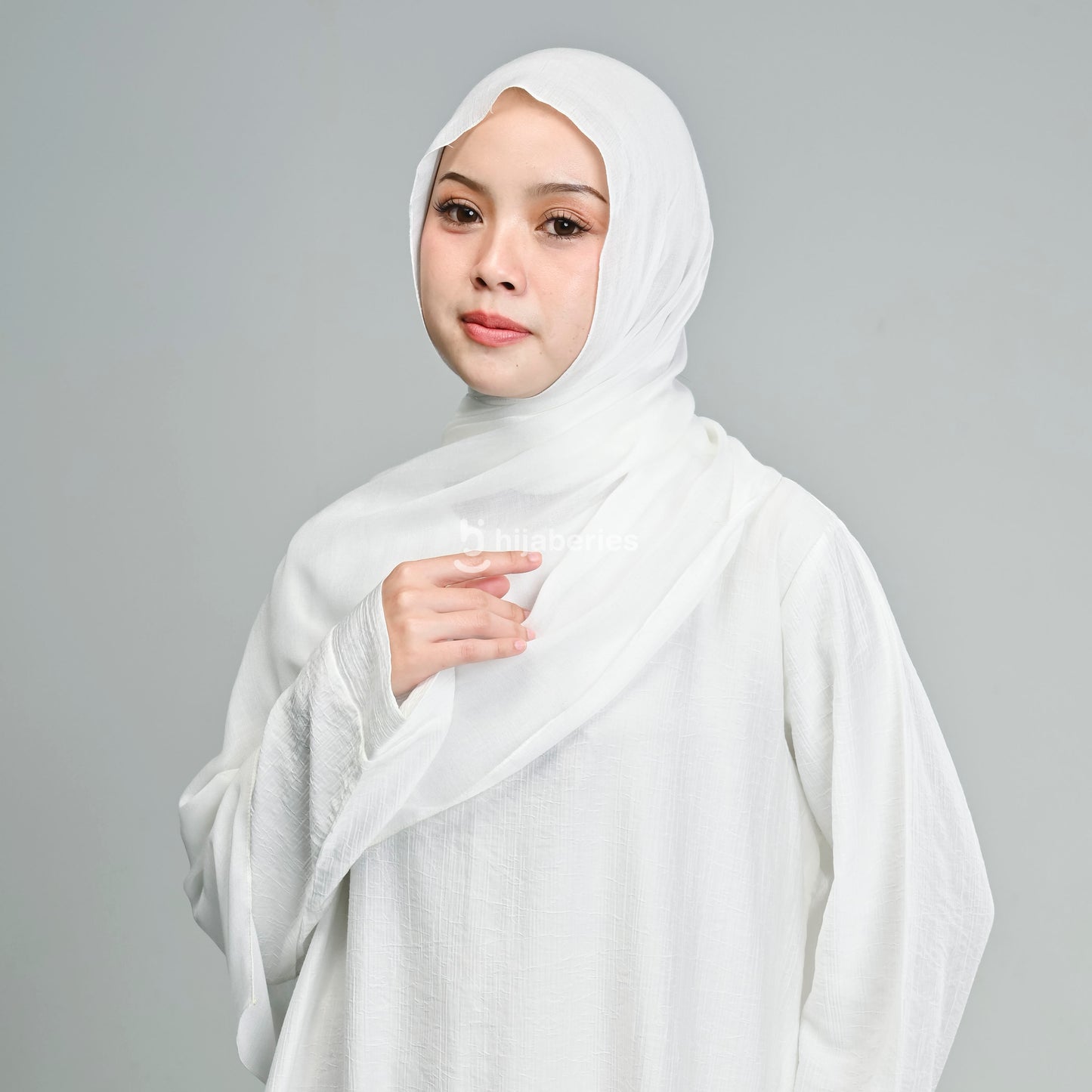 Pashmina Viscose Hijaberies - Broken White