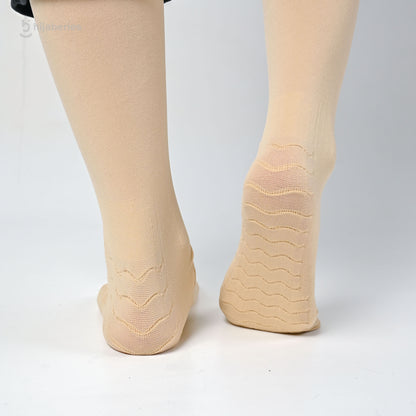 Turkiye Umrah Sock (Beige) - Kaos Kaki Umroh Anti Slip