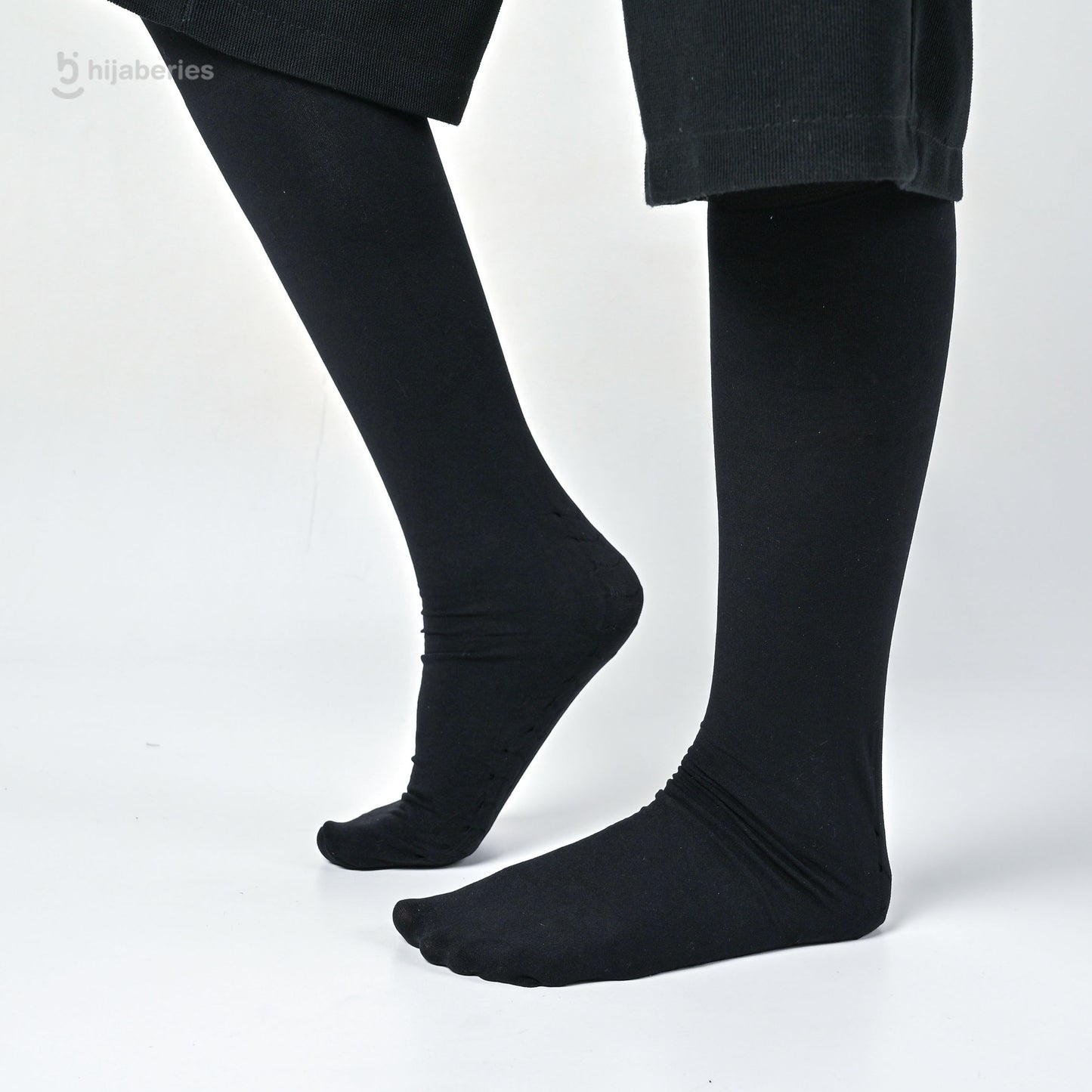 Turkiye Umrah Sock (Black) - Kaos Kaki Umroh Anti Slip