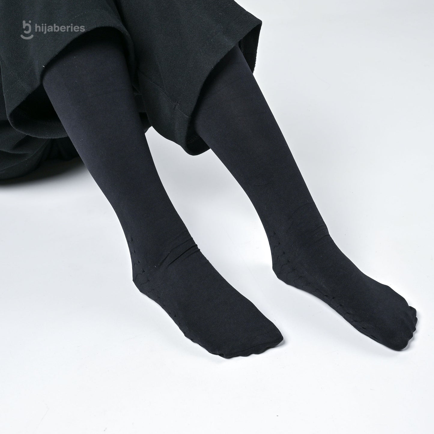 Turkiye Umrah Sock (Black) - Kaos Kaki Umroh Anti Slip