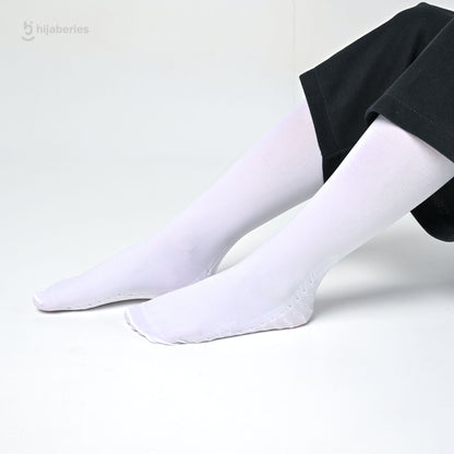 Turkiye Umrah Sock (White) - Kaos Kaki Umroh Anti Slip