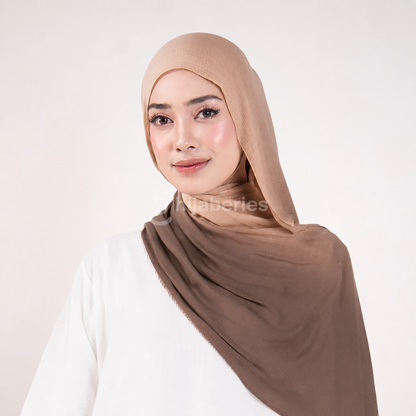 Hijaberies - Pashmina Festive Collection (Hijab Pashmina Premium Elegan dan Flowy untuk Kondangan, Lebaran & Acara Spesial)