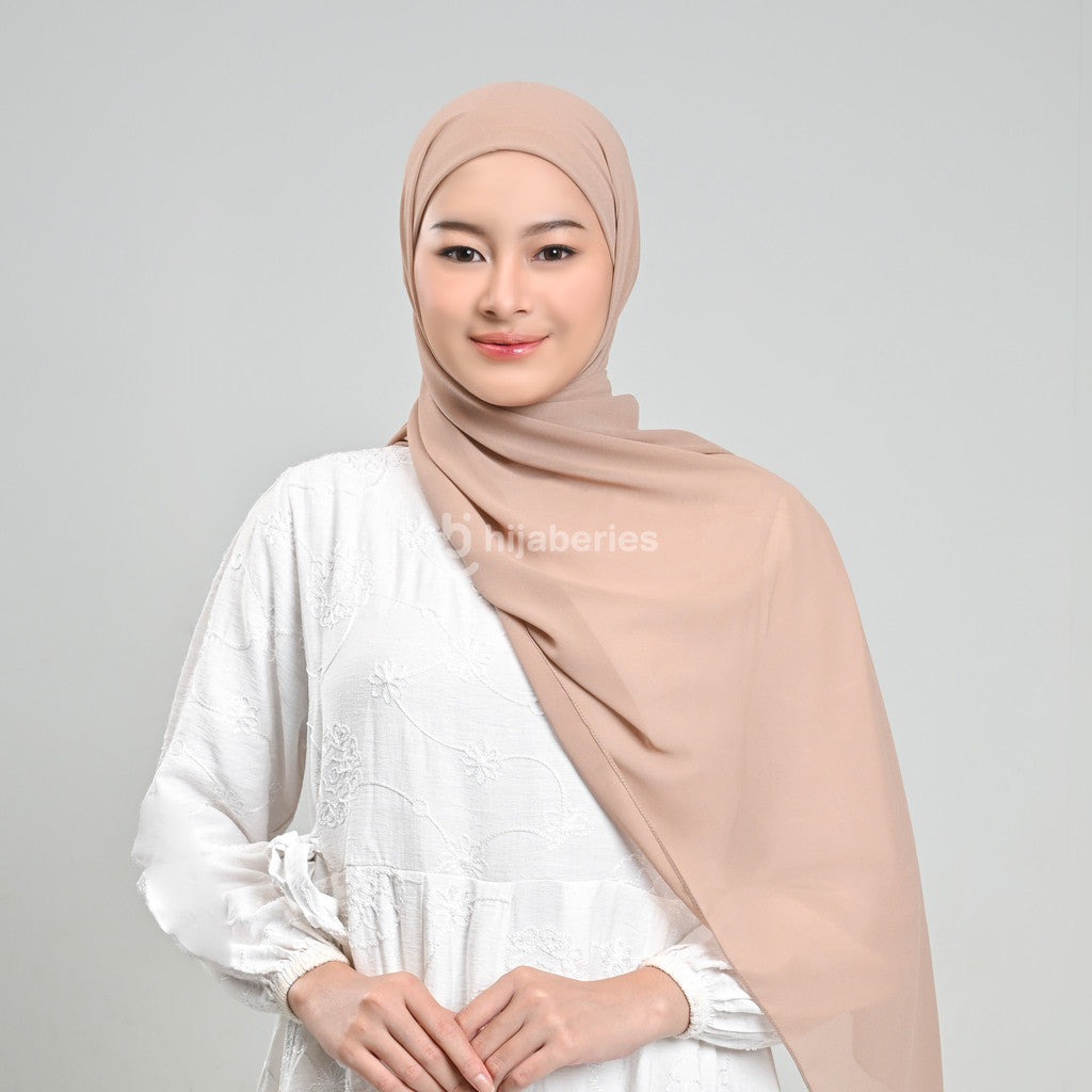 Hijaberies - Malaka Pashmina 2in1 Inner (Hijab Pashmina Instan dengan Fitur Inner)