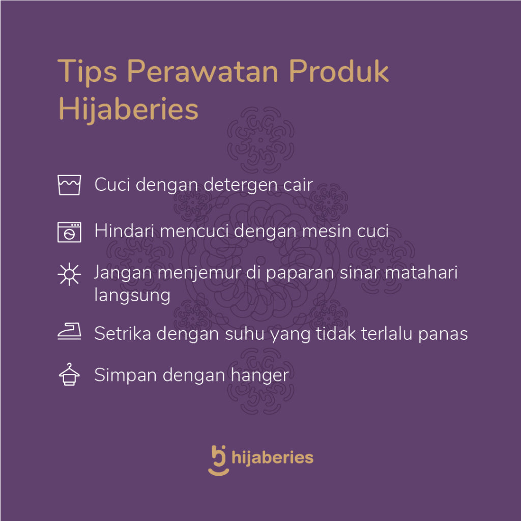 Hijaberies - Exclusive Embossed Monogram Series 1 (Hijab Hampers/Gift Exclusive Box)