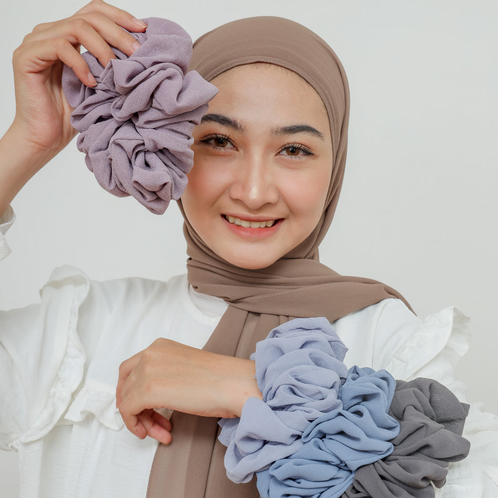 Big Scrunchie Hijaberies - Ikat Rambut Hijab Cepol