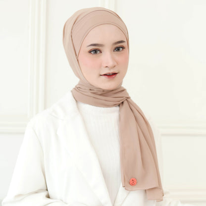 Hijaberies - Jiran Pashmina Instan Tali Malay Looks