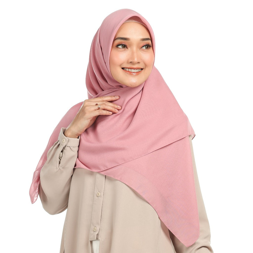 Voal Exclusive Syar'i Hijaberies (DUSTY PINK)