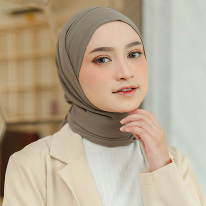 Hijaberies - Jiran Pashmina Instan Tali Malay Looks
