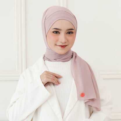 Hijaberies - Jiran Pashmina Instan Tali Malay Looks