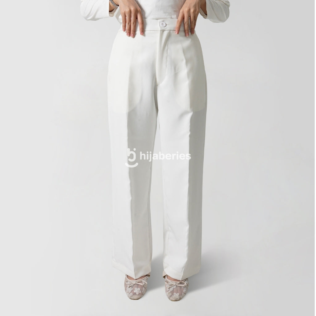 Hijaberies - Basic Cullotes (Celana Kulot Wanita Bahan Polyester Ringan)
