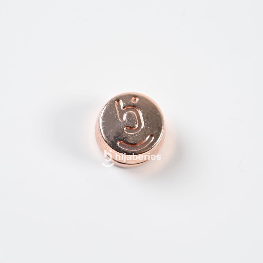 Hijaberies - Pin Magnet Signature (Aksesoris Hijab Bahan Stainless Steel Ukuran 11mm)