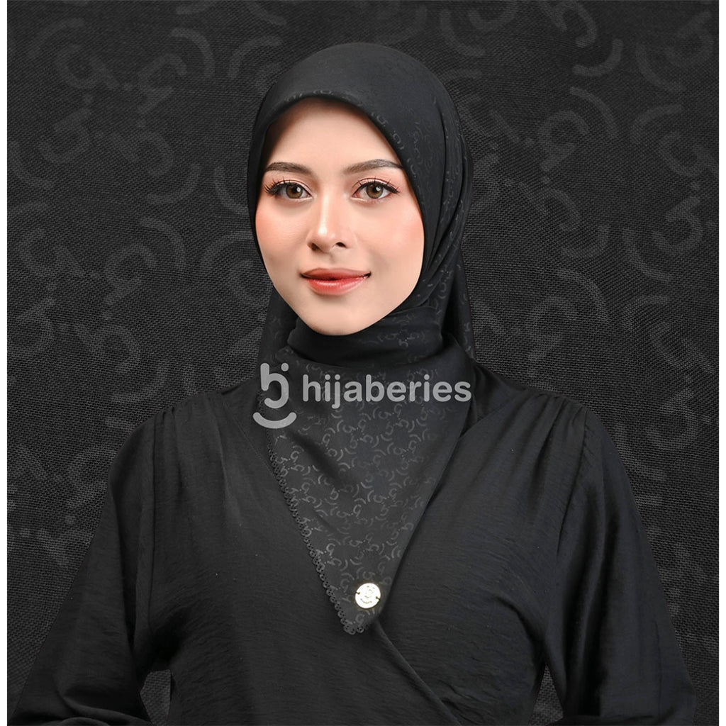 Hijaberies - Exclusive Embossed Monogram Series 1 (Hijab Hampers/Gift Exclusive Box)