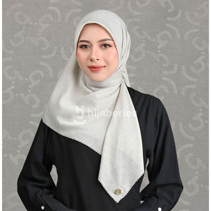 Hijaberies - Exclusive Embossed Monogram Series 1 (Hijab With Exclusive Box)