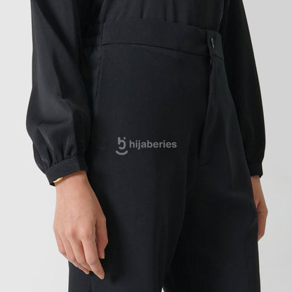 Hijaberies - Basic Cullotes (Celana Kulot Wanita Bahan Polyester Ringan)