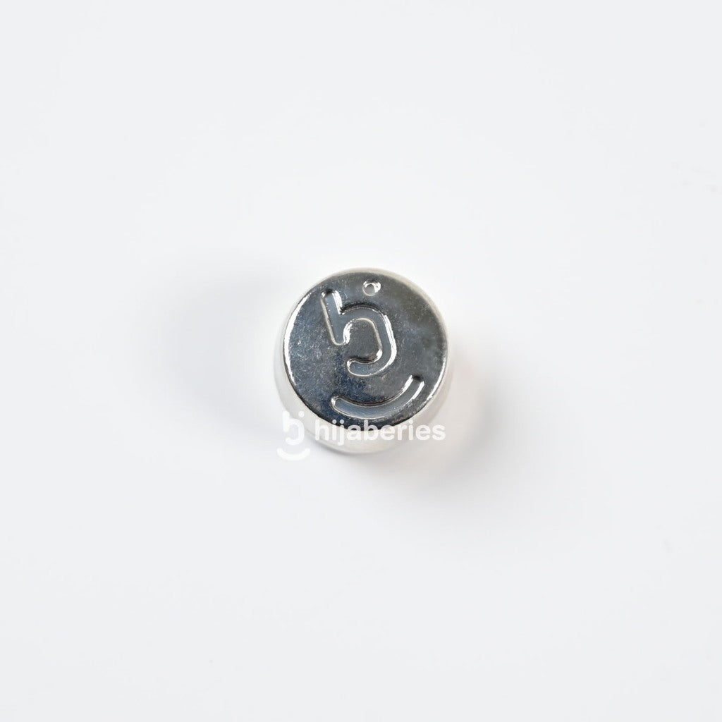 Hijaberies - Pin Magnet Signature (Aksesoris Hijab Bahan Stainless Steel Ukuran 11mm)