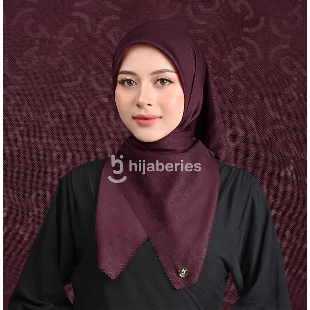 Hijaberies - Exclusive Embossed Monogram Series 1 (Hijab Hampers/Gift Exclusive Box)