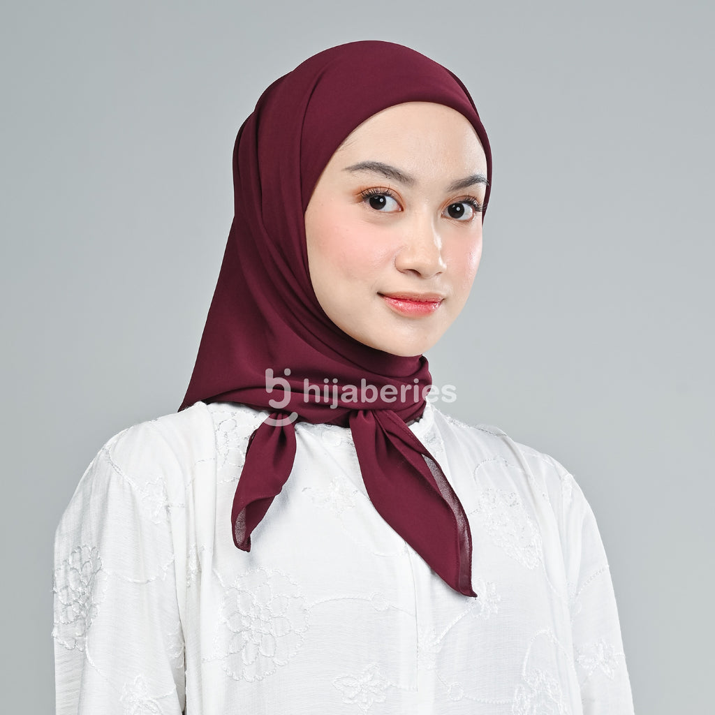 Hijaberies - Nussa Square Inner (Hijab 2in1 Segiempat Inner Instan 2 Layer)