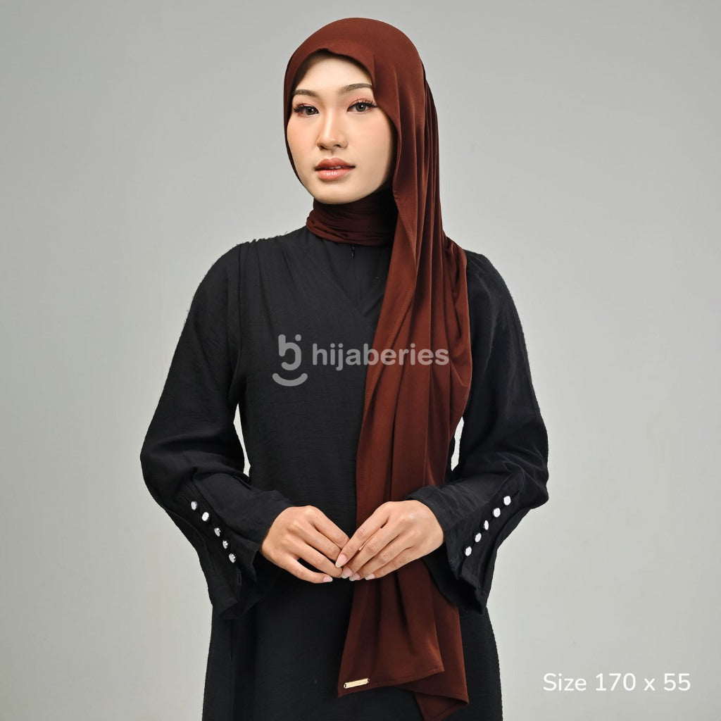 Hijaberies Kesa Pashmina Kaos (Pashmina bahan Rayon Spandex dan Tencel Modal)