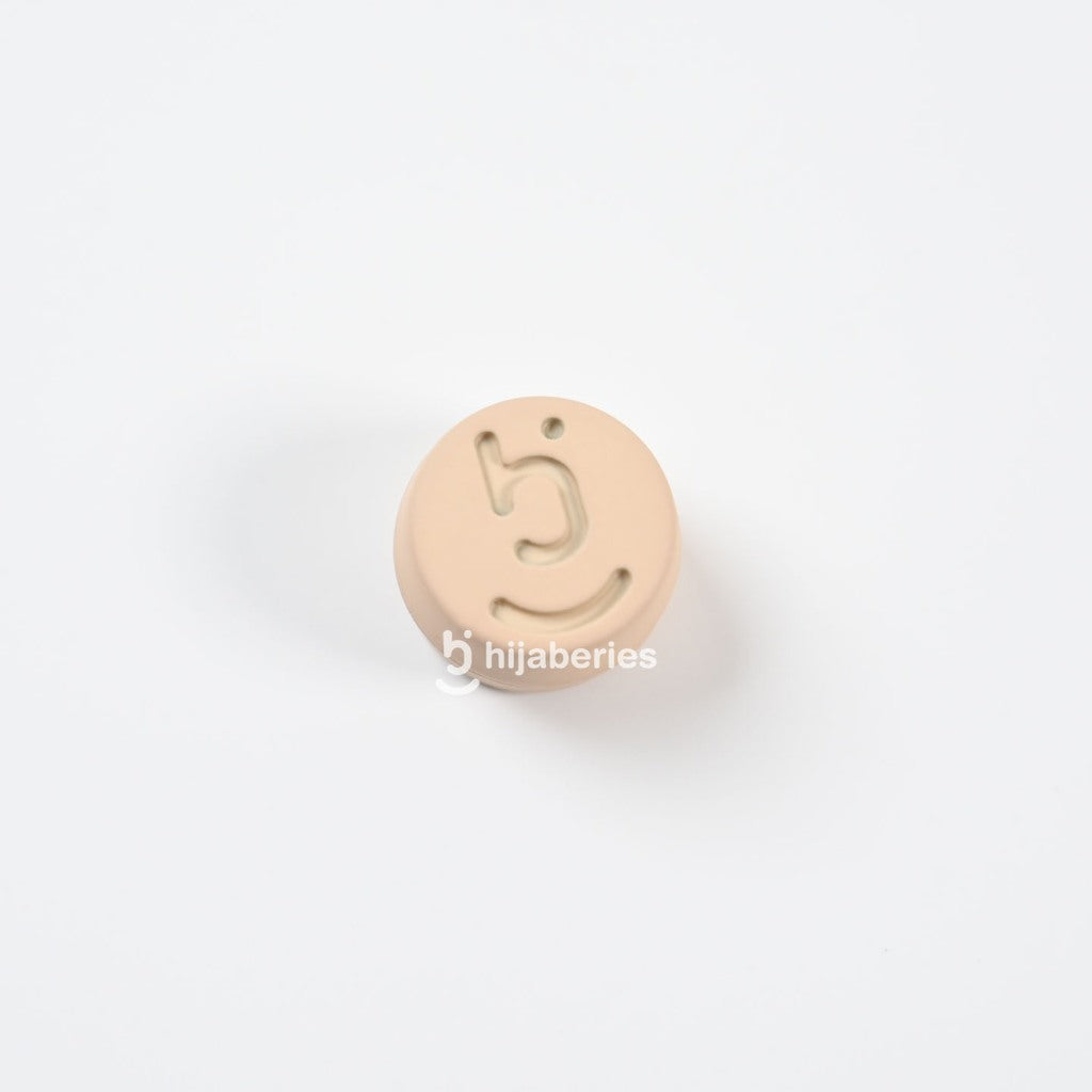 Hijaberies - Pin Magnet Signature (Aksesoris Hijab Bahan Stainless Steel Ukuran 11mm)