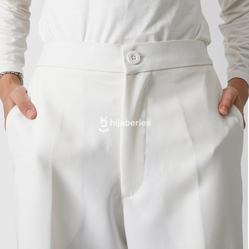 Hijaberies - Basic Cullotes (Celana Kulot Wanita Bahan Polyester Ringan)