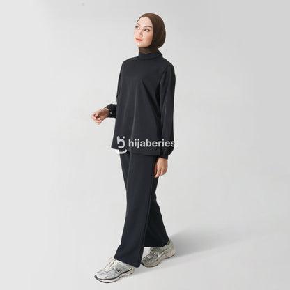 Hijaberies - Basic Flowy Blouse (Blouse Wanita Bahan Polyseter Premium)