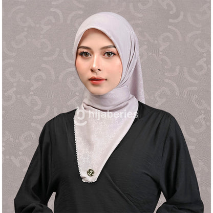 Hijaberies - Exclusive Embossed Monogram Series 1 (Hijab Hampers/Gift Exclusive Box)