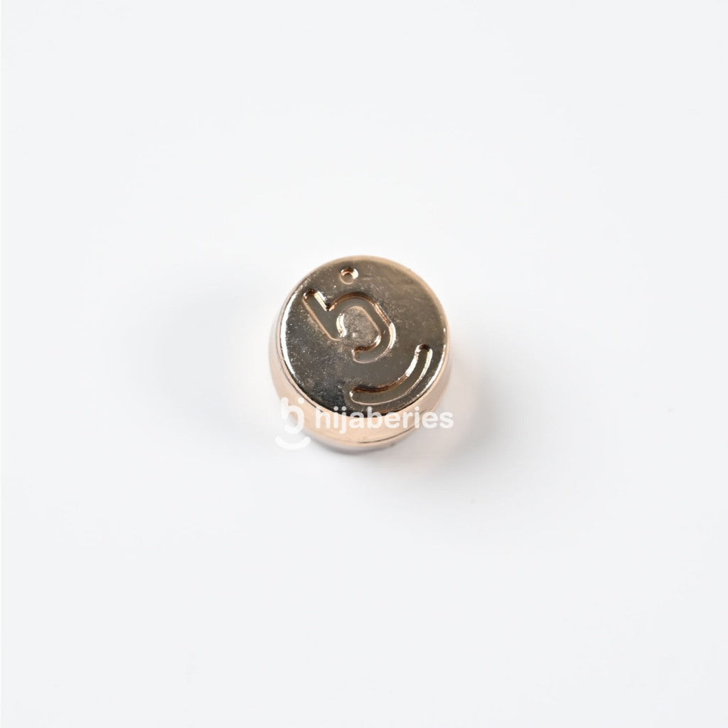 Hijaberies - Pin Magnet Signature (Aksesoris Hijab Bahan Stainless Steel Ukuran 11mm)