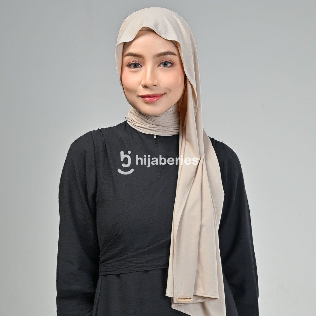 Hijaberies Kesa Pashmina Kaos (Pashmina bahan Rayon Spandex dan Tencel Modal)